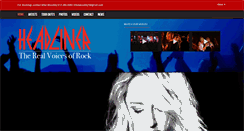 Desktop Screenshot of headliner-band.com